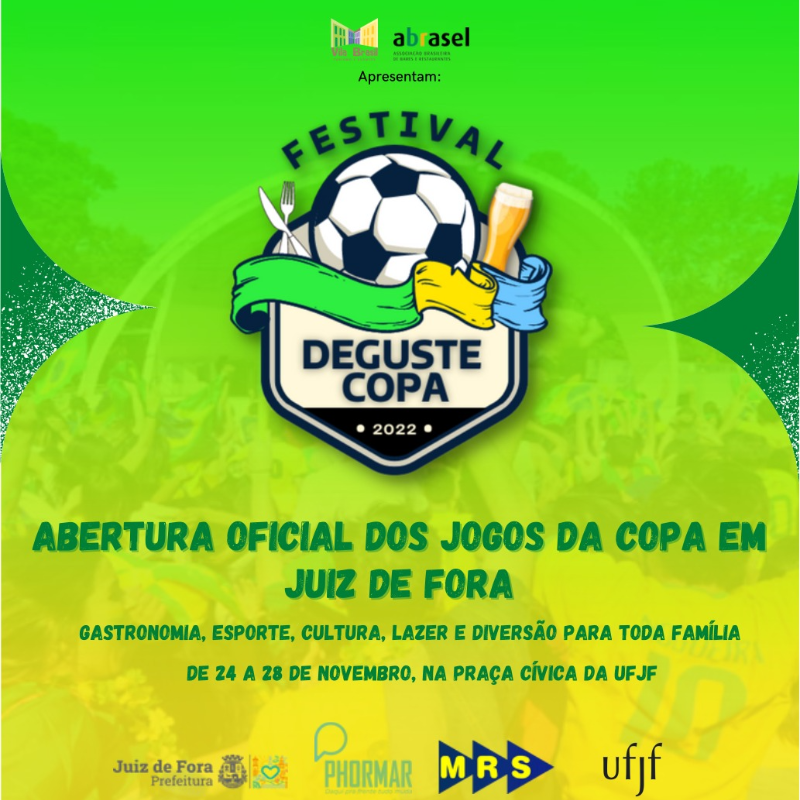Festival Deguste Copa na Praça Cívica da UFJF